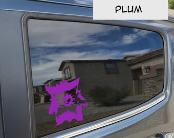 Gastly Evolution Permanent Vinyl Decal