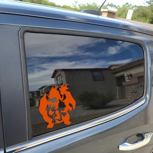 Charmander Evolution Permanent Vinyl Decal