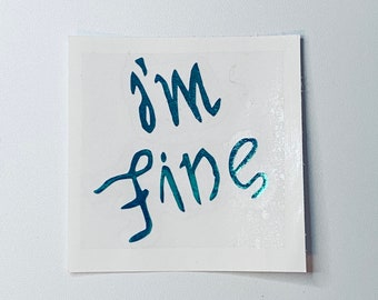 Im Fine Save Me Etsy