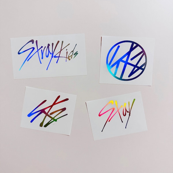 Stray Kids / SKZ / Kreis / Stay Logo Vinyl Aufkleber Laptop, Handyhülle, Wand, Auto Lightstick Aufkleber