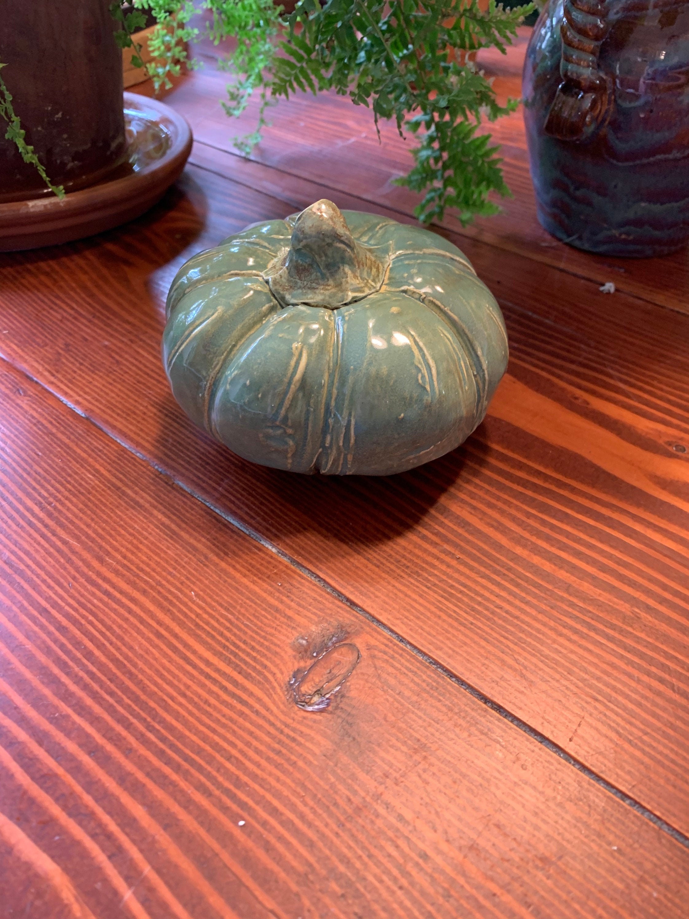 Handmade Ceramic Pumpkins Pottery Fall Decor | Etsy