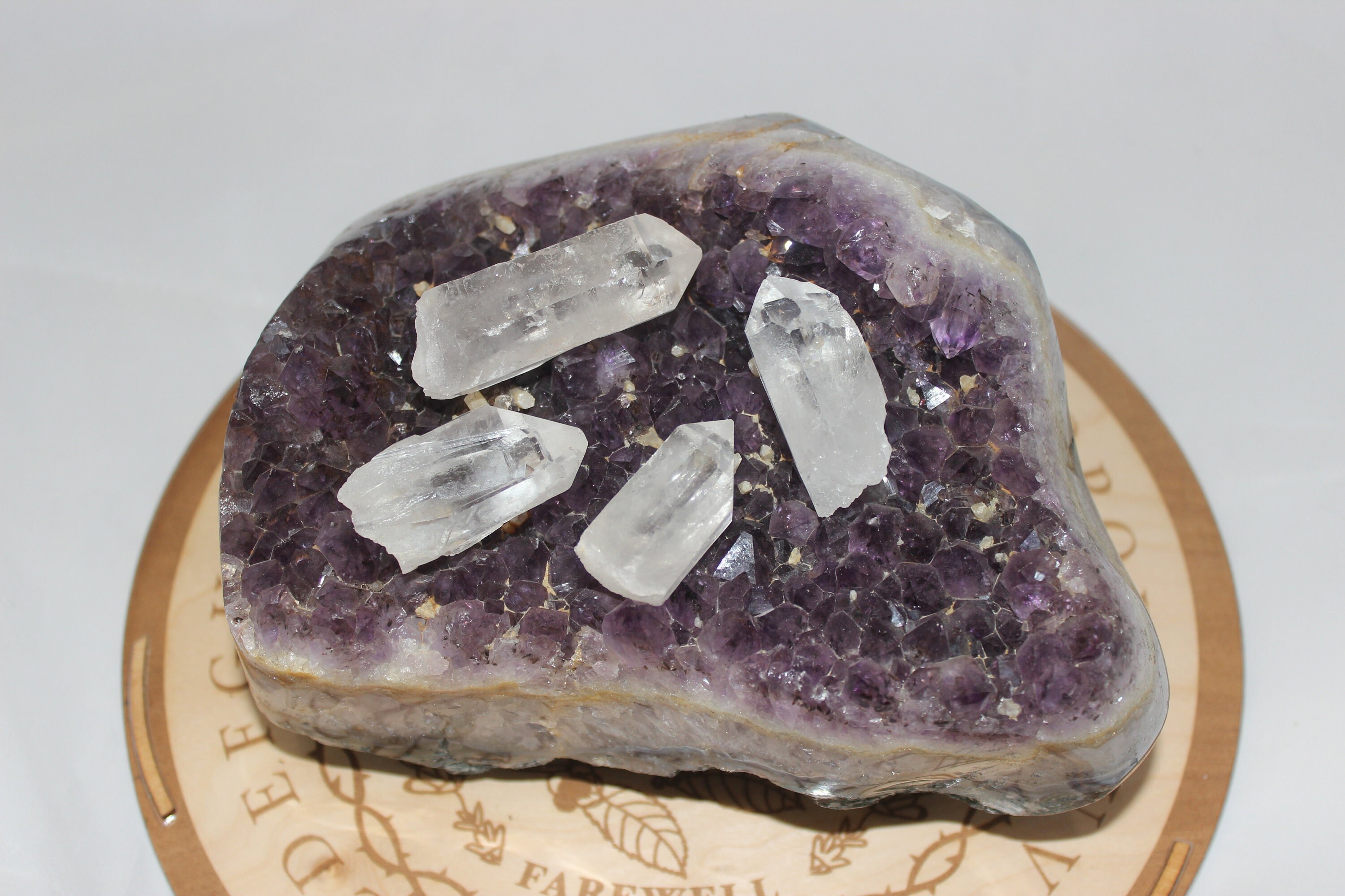 Lot Numéro 4 de Pointes Quartz Brutes