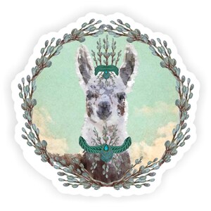 Heart the Moment Sticker, Llama Love
