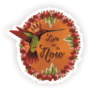 Heart the Moment Sticker, Live in the Now