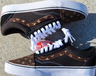 white lv vans