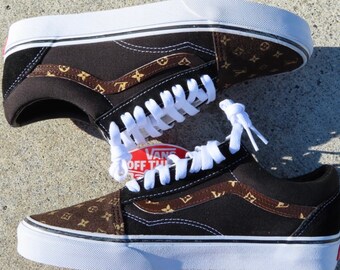 louis vuitton vans etsy