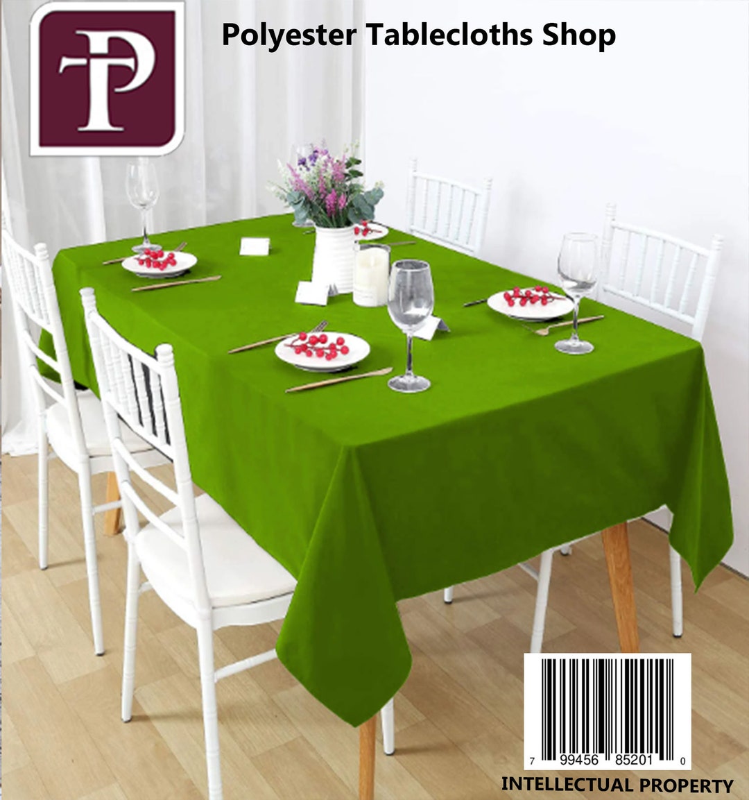 Manteleria Property Vajilla Y Manteleria Manteles Verdes De 60 X