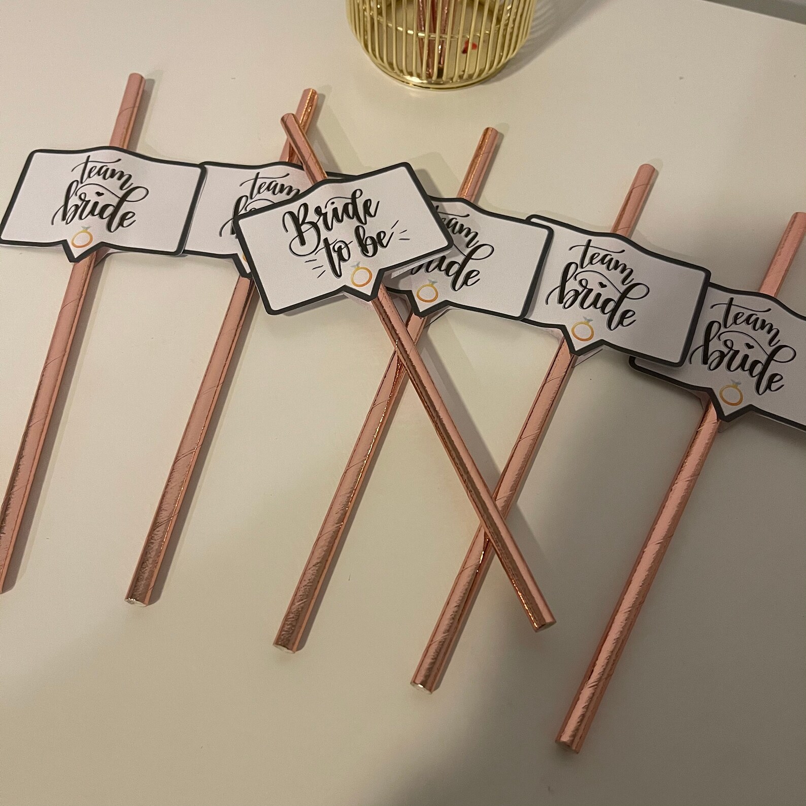 Customized straws Party favors for any event. Qty 50 Etsy