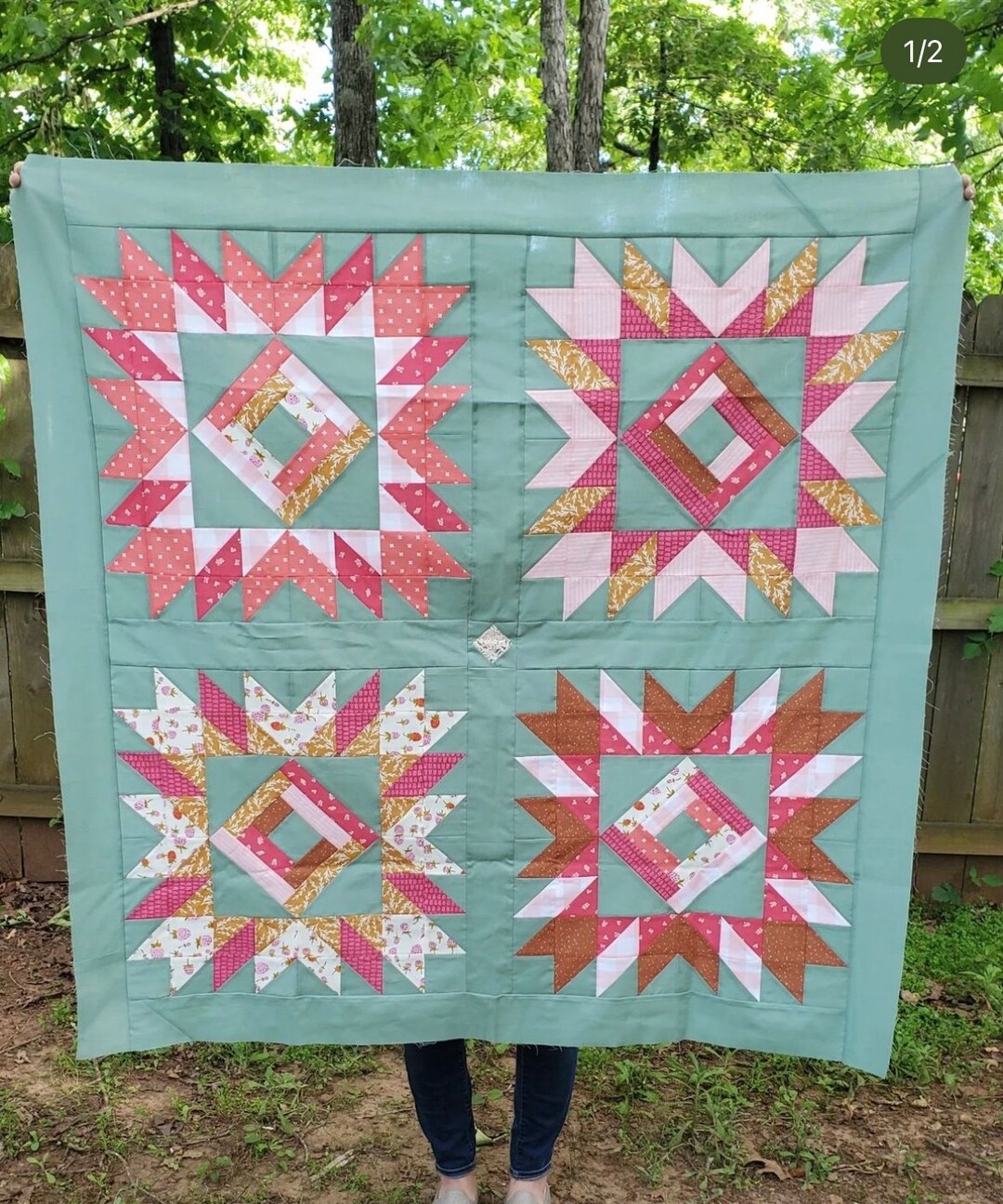 Sonora Star Quilt Top Etsy