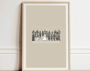 Jehovah Rapha DIGITAL DOWNLOAD, Woman Touches Jesus Healing Bible Art, God heals Modern Bible Verse, Jesus print Wall Art, Bible Sketch Boho