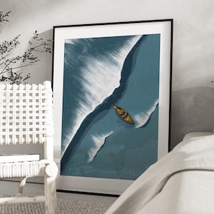 Peace Be Still DIGITAL DOWNLOAD, Subtle Christian Modern Art, Jesus Bible Wall Art, Christ Artwork Print Coastal Painting Biblical Scripture
