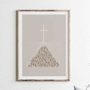 Follow Jesus Christ DIGITAL DOWNLOAD, Come Follow Me Bible Art, Cross Minimalist Christian Modern Bible, Jesus print Wall Art Bible Sketches