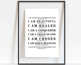 Baptism Gift Girl, Personalized PRINTABLE, Baby Girl Gift, Baptism Sign, Nursery Wall Art, Dedication Gift, Godson, Nursery Decor, PRINTABLE