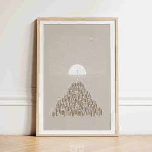 Folgen Sie Jesus Christus DIGITAL DOWNLOAD, Komm, folge mir Bibel Kunst, Kreuz minimalistische christliche moderne Bibel, Jesus Druck Wandkunst Bibel Skizzen