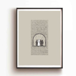 Der feurige Ofen DIGITALER DOWNLOAD, Shadrach Meshach Abednego Bibelkunst, Jesus, Daniel 3 Moderner Bibelvers Christlicher Druck Kunst Bibelskizze