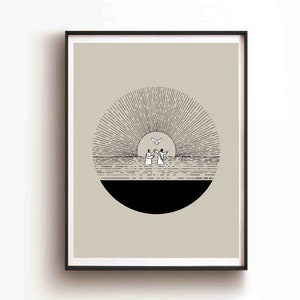 Jesus Baptism DIGITAL DOWNLOAD, Water baptism Bible Art, Baptized gift, Modern Bible poster Jesus print Wall Art Bible Sketch Boho Scripture