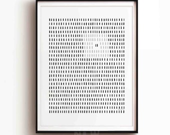 Army of Angels Bible Verse Print, Christian Abstract Minimalist Art (Digital Download)