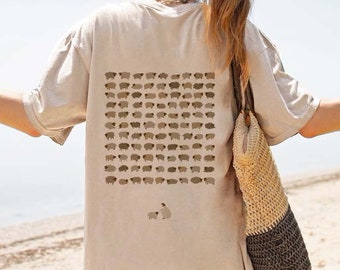 Tshirt graphique chrétien bohème 99 moutons, chemise chrétienne un mouton perdu, cadeau chrétien, t-shirt graphique biblique mignon, religieux rétro tendance foi