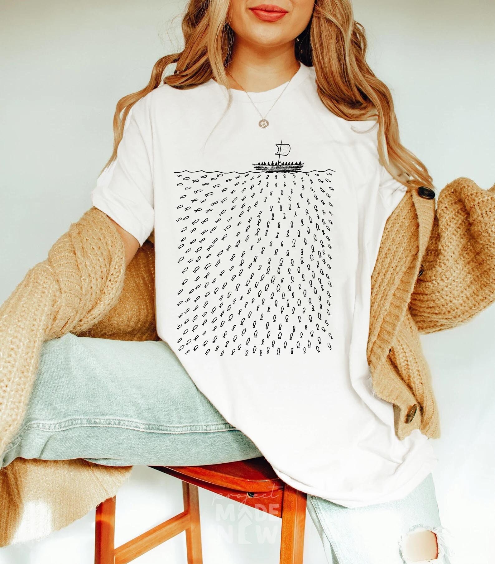 ミュージック ^_^ Harvest is Plentiful Boho Christian Graphic Tshirt
