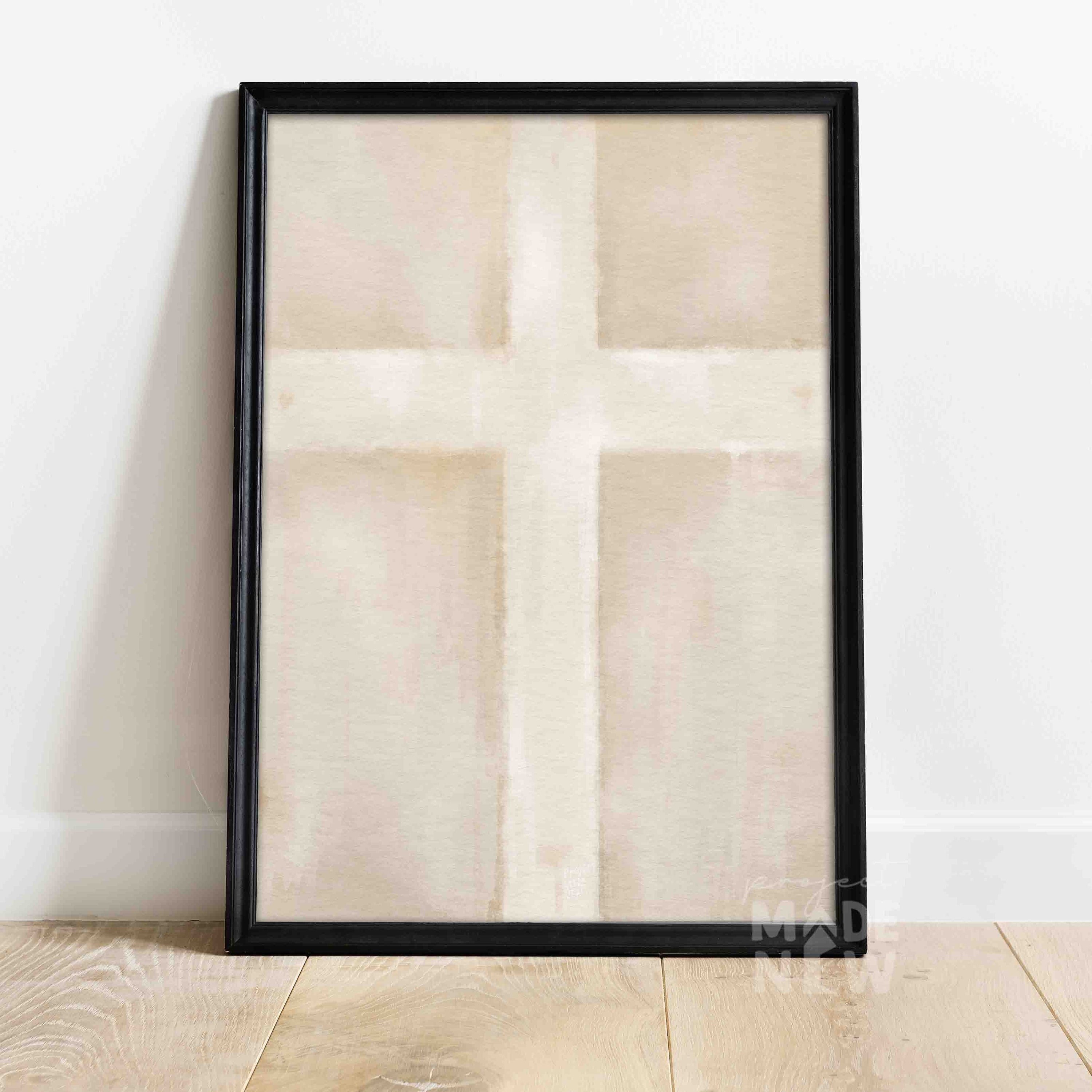 Cross DIGITAL DOWNLOAD, Bible Art Christian Modern Wall Art Boho ...