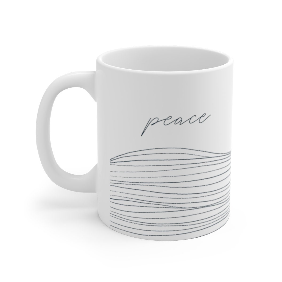 Peace Be Still Christian Mug, Bible Verse Mug, Modern Bible Verse, Be ...