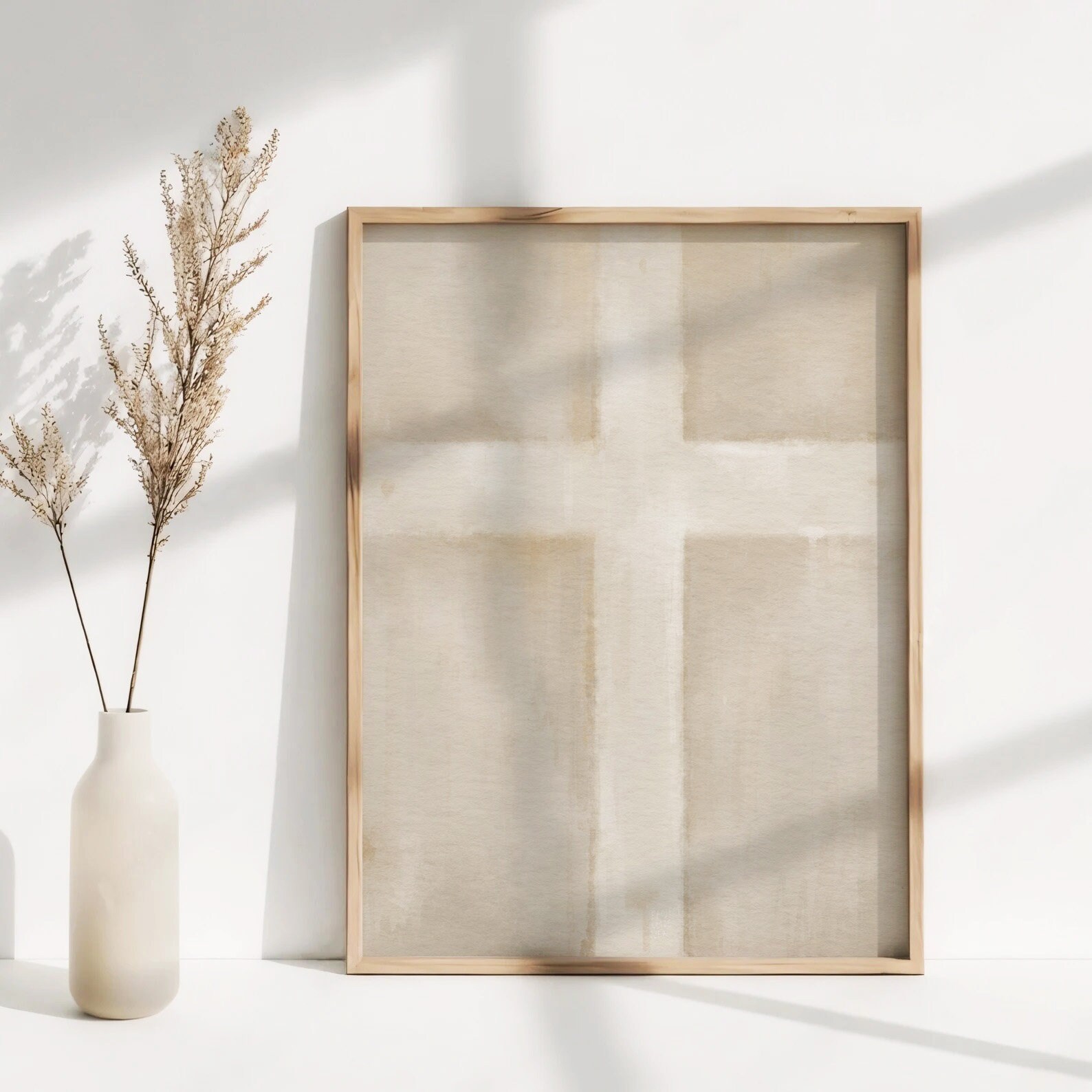 Cross DIGITAL DOWNLOAD, Bible Art Christian Modern Wall Art Boho ...