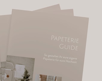 Papeterieguide | DIY-Papeterie | Papeterie selbst gestalten - als Pdf zum Download