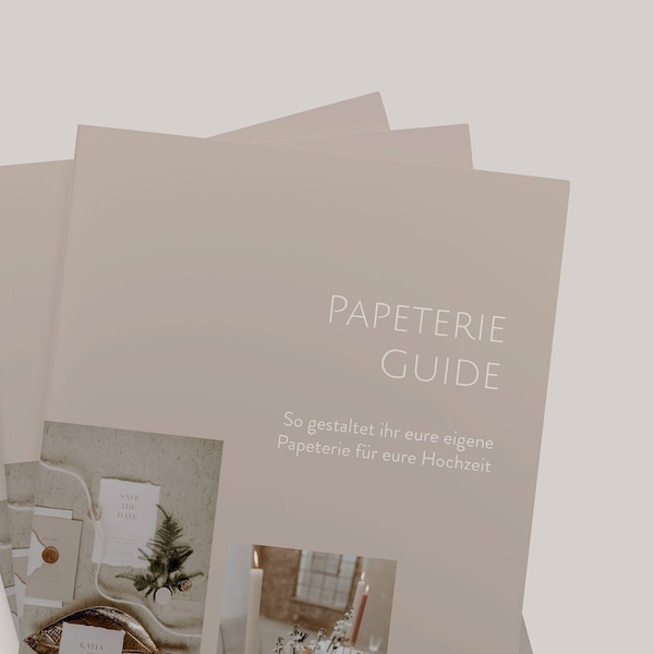 Papeterieguide | DIY-Papeterie | Papeterie selbst gestalten - als Pdf zum Download