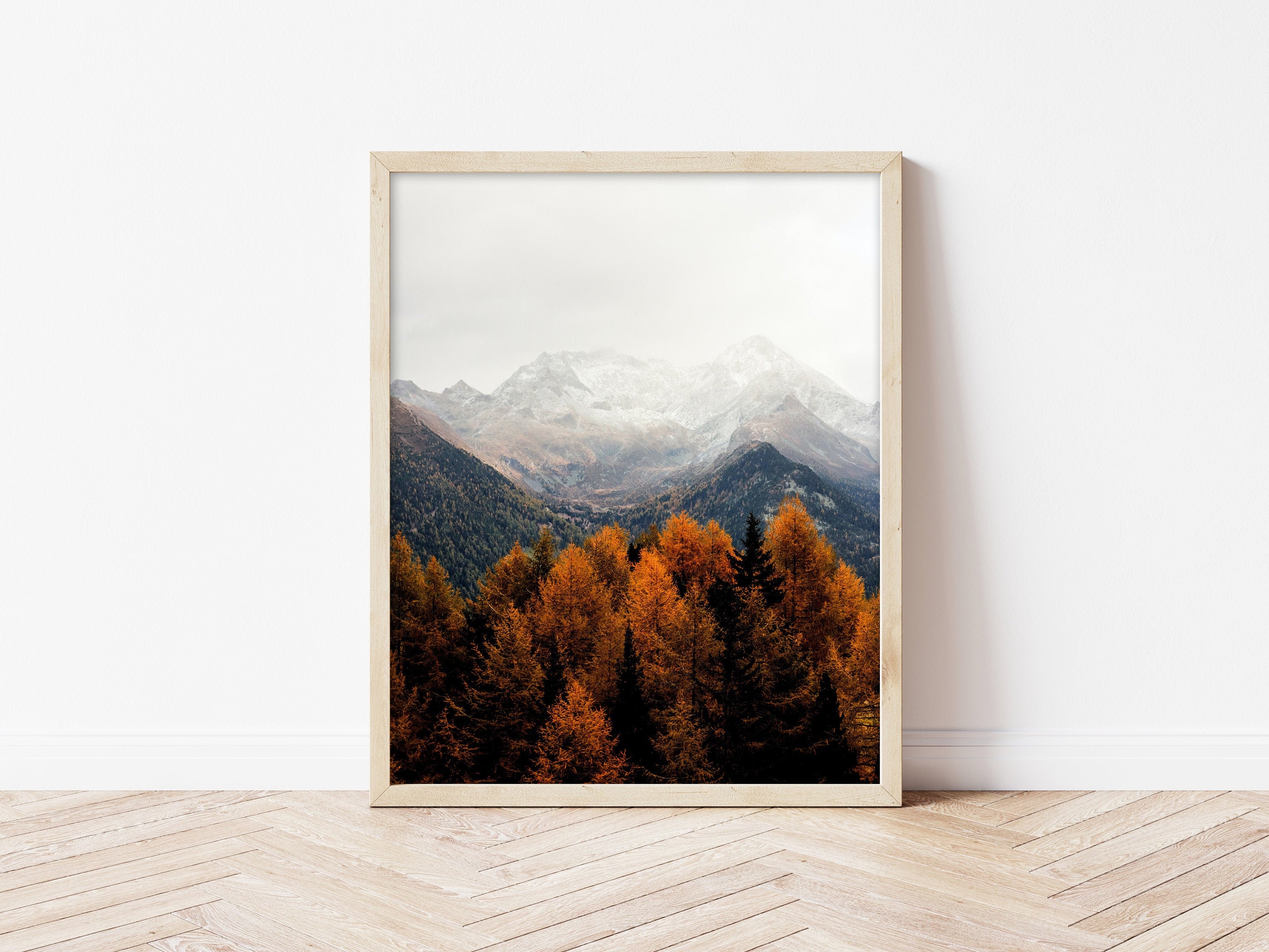 Autumn Forest Art Print Digital Download Printable Wall Art Etsy Autumn Forest Art Print Digital Download Printable Wall Art Etsy