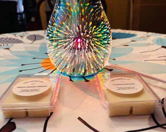 Electric Wax Warmer with 3 packs of Wax Melts.