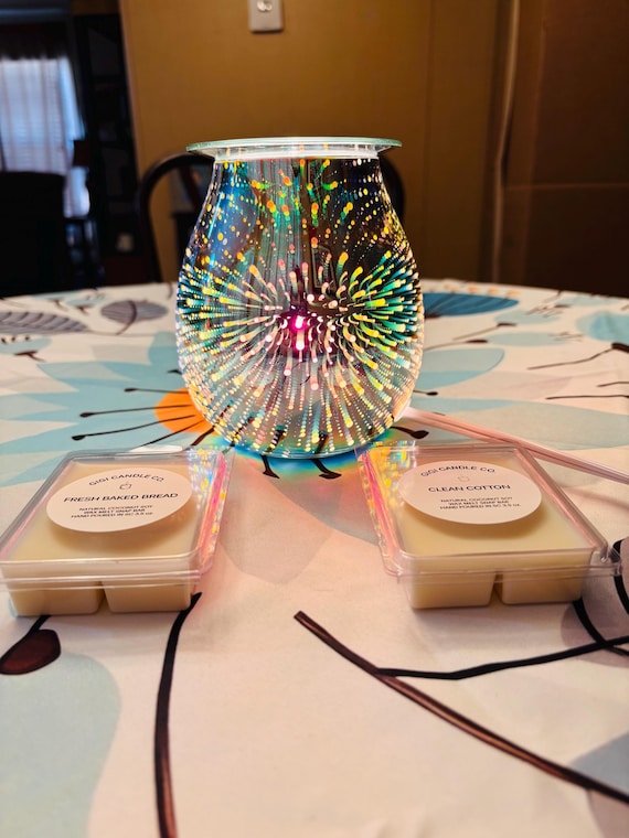Electric Wax Warmer with 3 packs of Wax Melts.