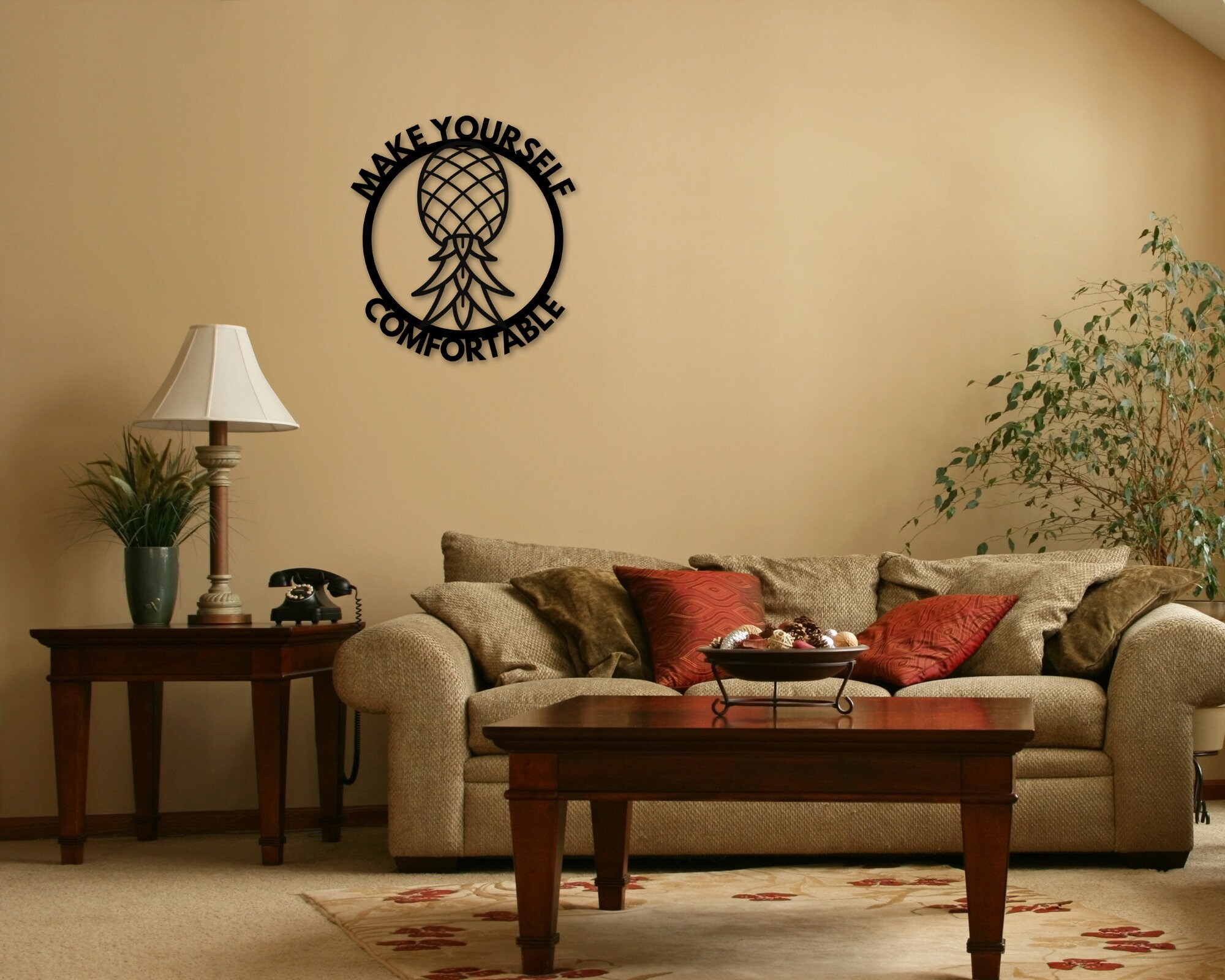 Upside Down Pineapple Decor Swingers Decor Swingers Etsy