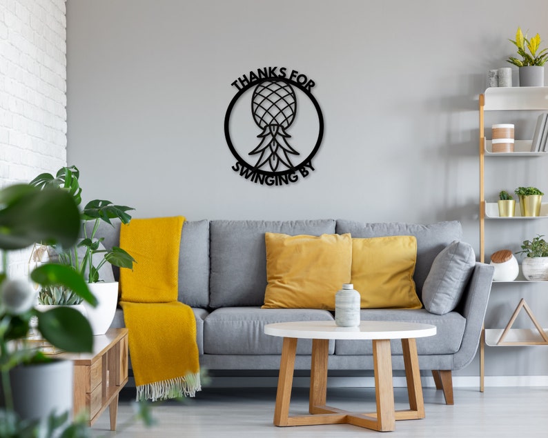 Party Decor Upside Down Pineapple Decor Swingers Decor Etsy