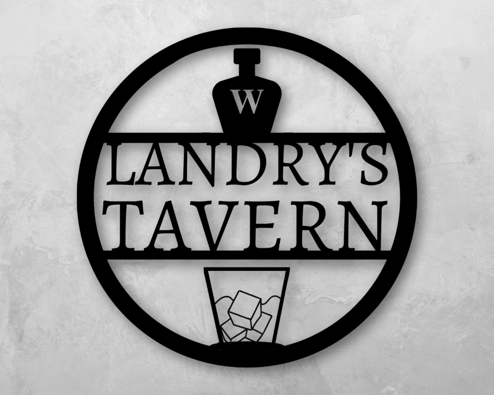 Personalized Metal Bar Sign Outdoor Sign Bar Sign Outdoor Etsy