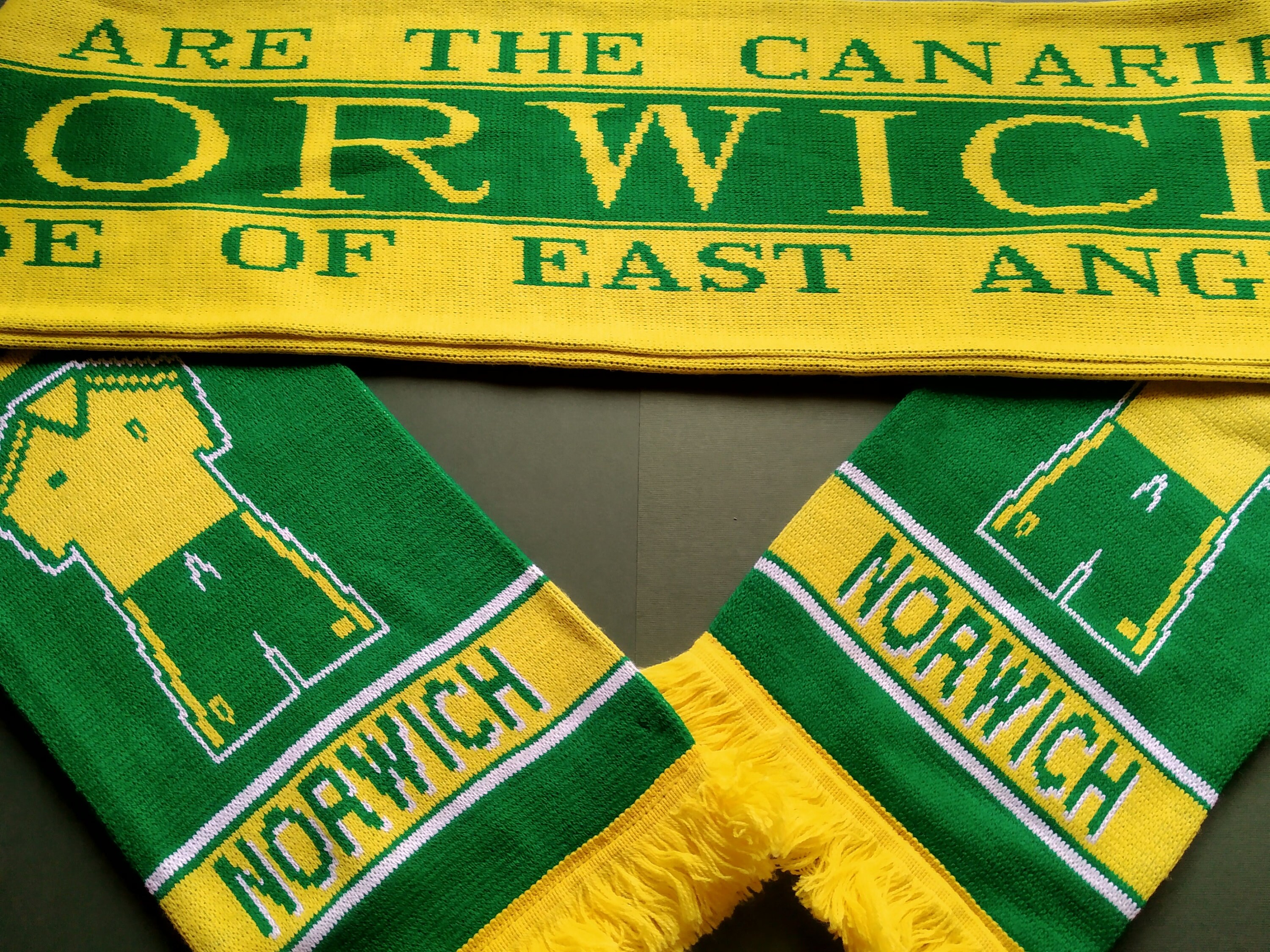 FC Norwich City Fußball Schal England englische Fußball Etsy