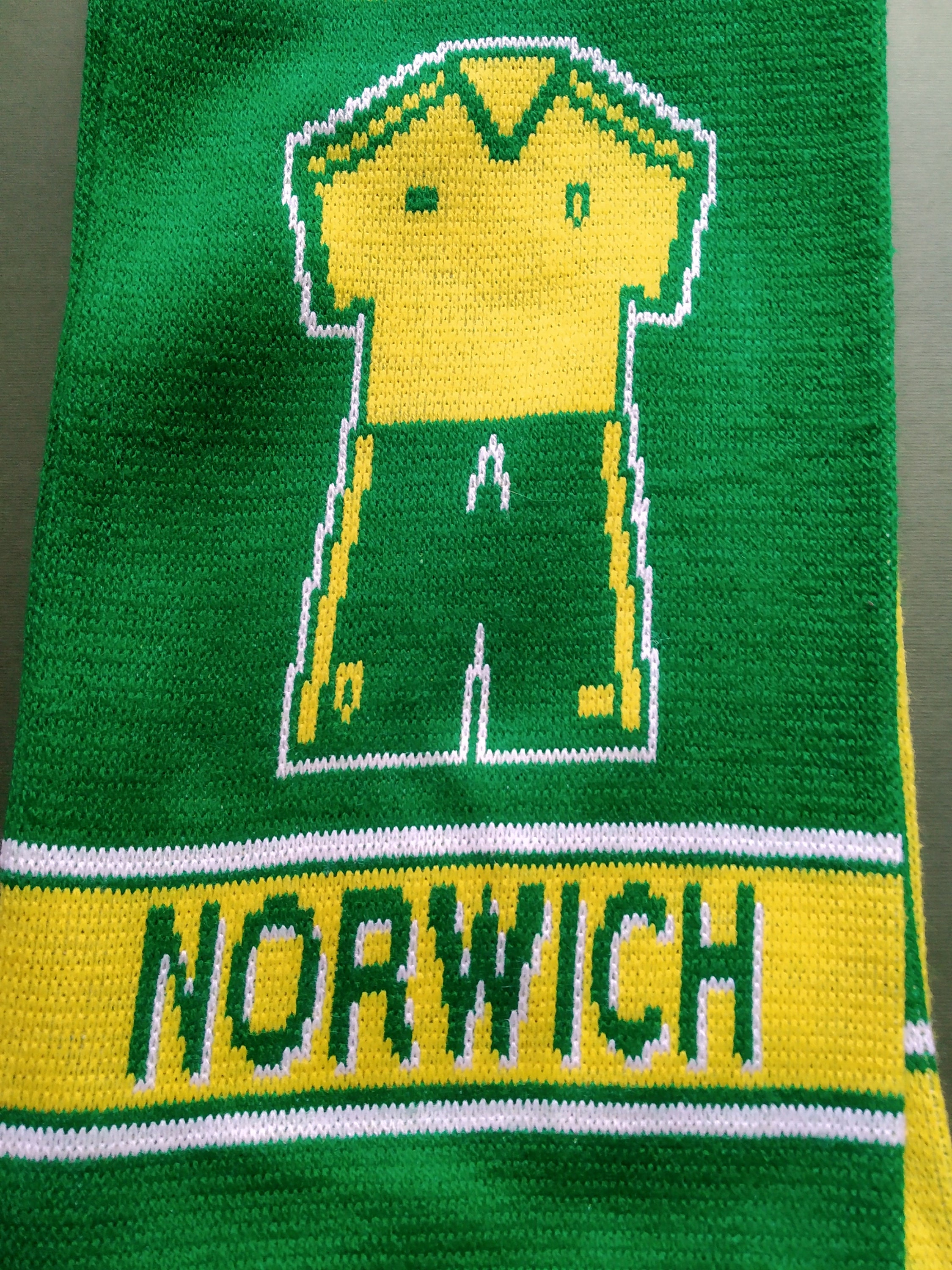 FC Norwich City Fußball Schal England englische Fußball Etsy