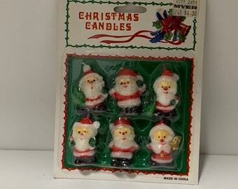 New Gurley Christmas Tree & Chime Candles Box of 12 White 