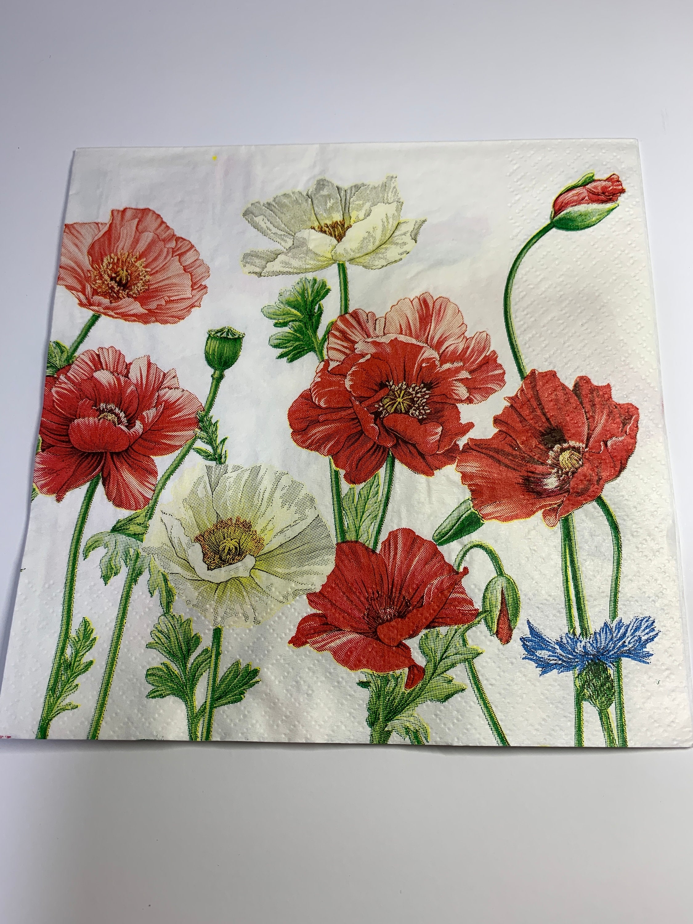 Paper napkins set of 8 decoupage craft junk journalling Etsy