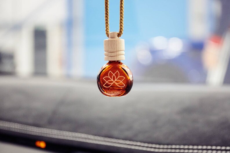 Auto Aroma EMPTY Car diffuser bottle amber glass Etsy