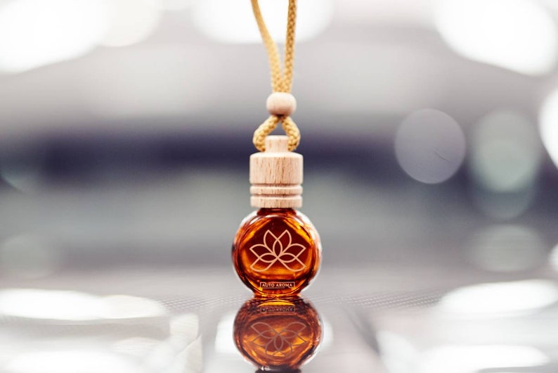 Auto Aroma EMPTY Car diffuser bottle amber glass Etsy