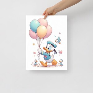 Lamina Donald Duck, Kinder zu beherbergen, Kinder, digital, Licht, unnachahmlich, Kinderschmuck, Kinderdekor, unnachahmlich