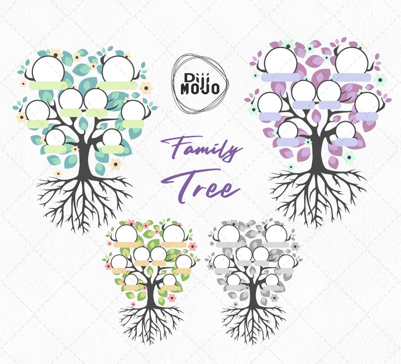 Download Family Tree Svg Tree Of Life Svg Tree Svg Drawing Illustration Art Collectibles Startfi Io