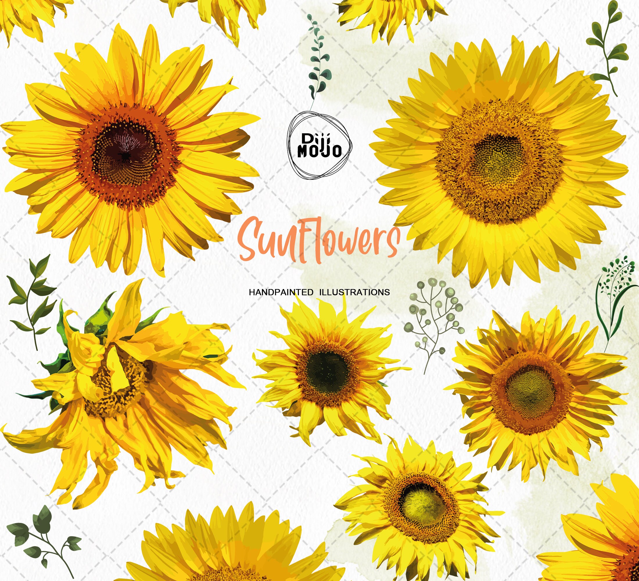 Free Free 254 Clipart Realistic Sunflower Svg SVG PNG EPS DXF File