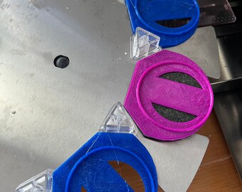 New Improved Eddie edible cookie printer small round adapter for macarons, oreos, marshmallows .stl .gx file ACTUAL ITEM PRINTED