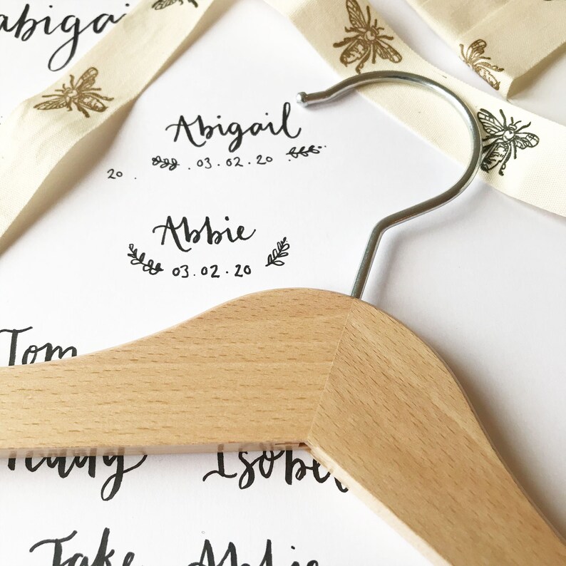 Custom Baby Clothes Hanger. Beautiful Gift & Keepsake Etsy