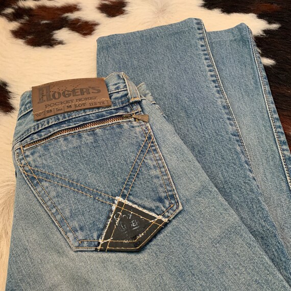 Jeans vintage ROY ROGERS. Modello straight Taglia 26 | Etsy Italia