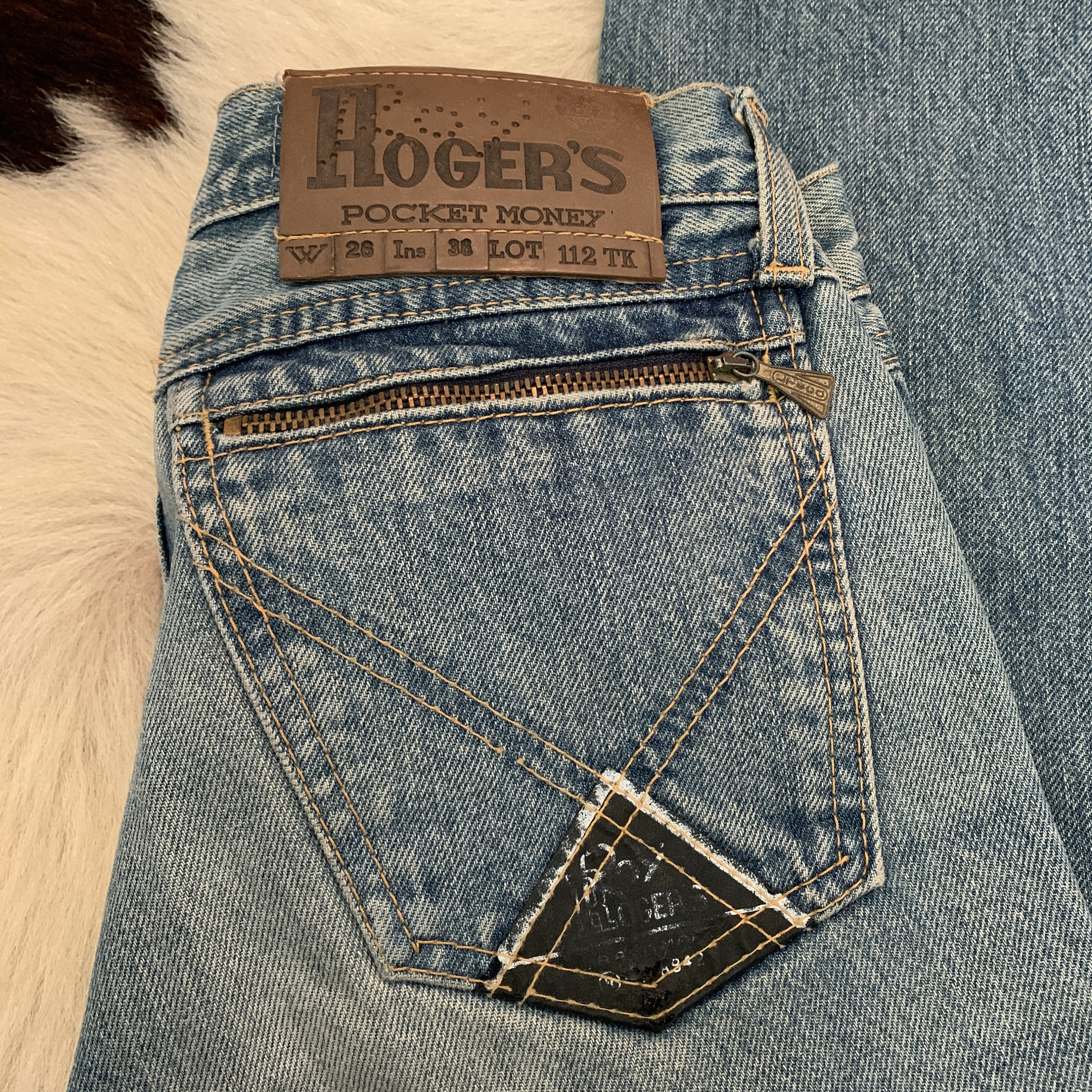 Jeans Vintage ROGERS. Straight Model Size Etsy