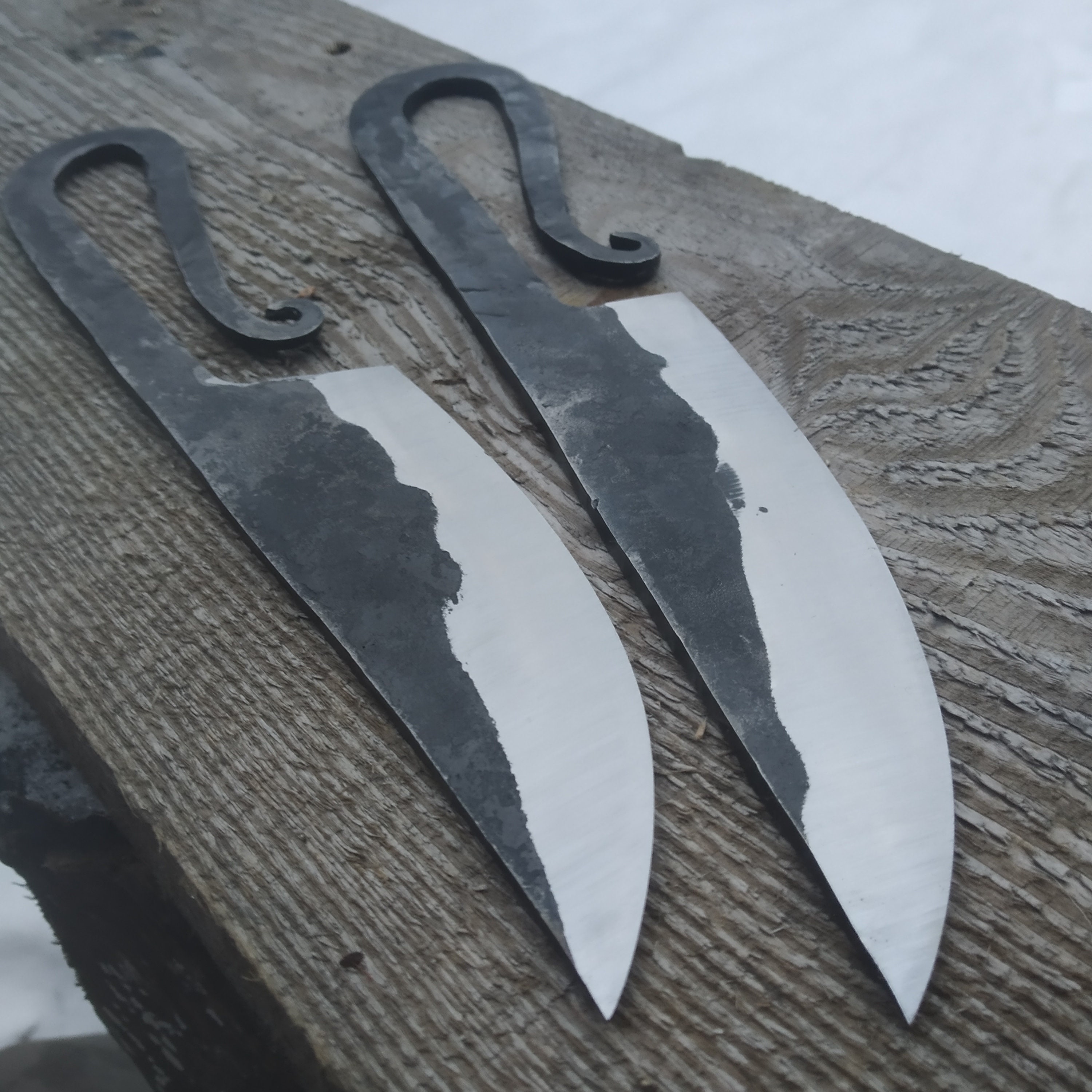 Custom blacksmith knife bushcraft tool handmade knives Etsy