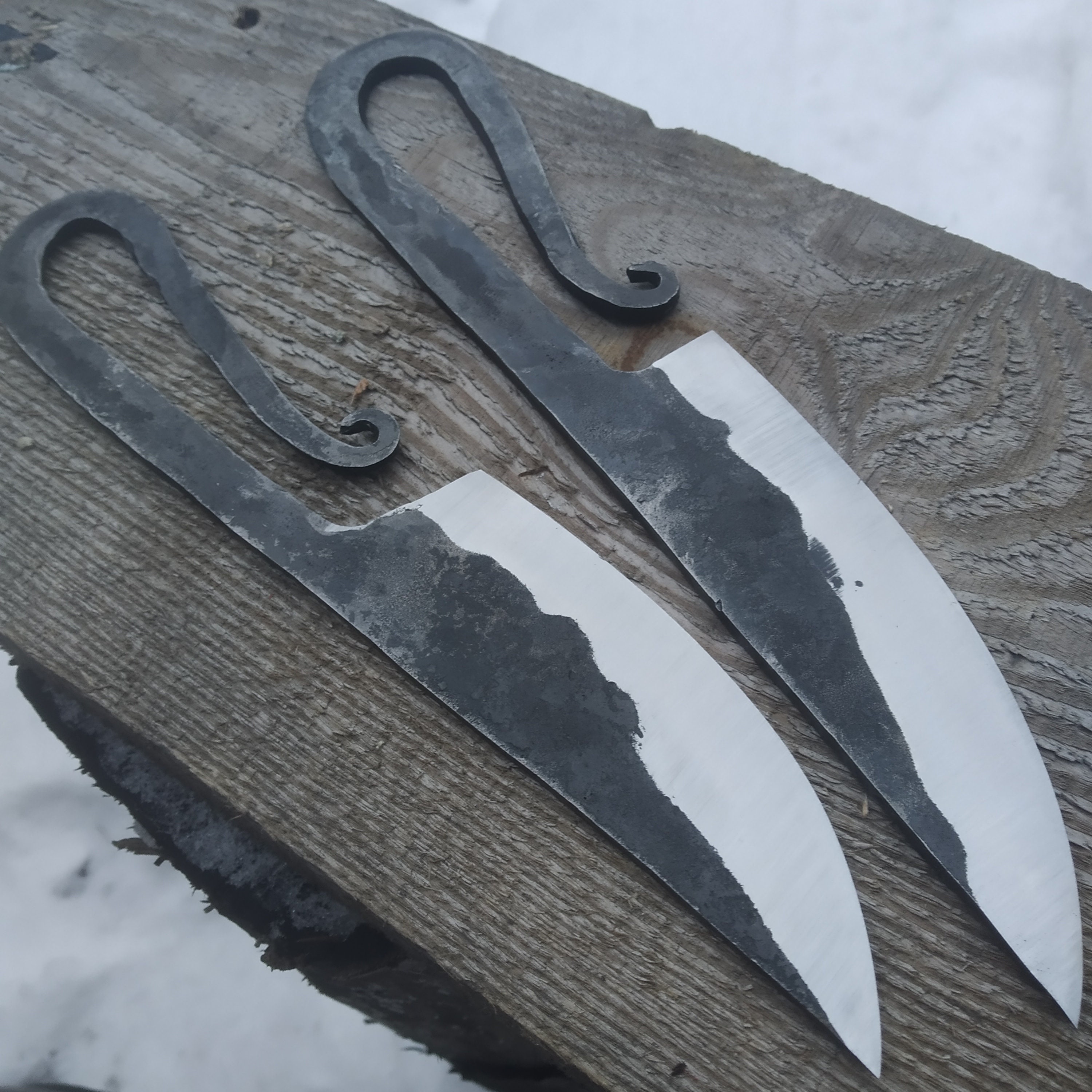 Custom blacksmith knife bushcraft tool handmade knives Etsy