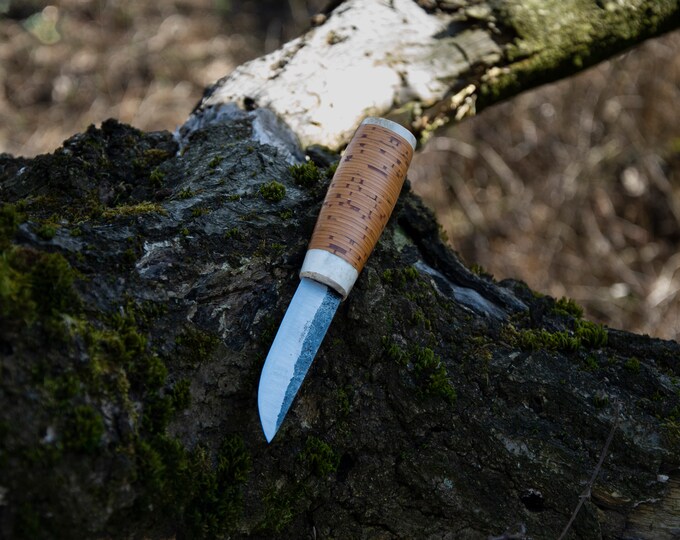 Handmade Puukko Custom Knife, Bushcraft Custom Knives Woodworking